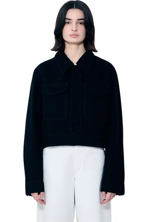 LEMAIRE Jacka, Dam, M, Denim, Denim Cropped Jacket