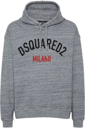 Dsquared2 Sweatshirts & Hoodies, Herr, L, Bomull, Hoodie