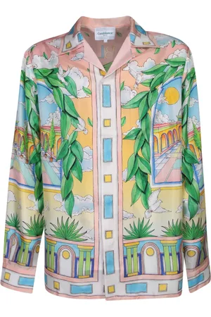 Casablanca Skjorta, Herr, L, Multi Shirts