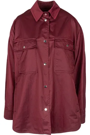 TELA Jacka, Dam, M, Polyester, Stilig teknisk jacka med tryckknappar