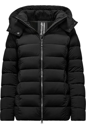 Bomboogie Jacka, Dam, S, Nylon, Stretch Dunjacka med Avtagbar Huva