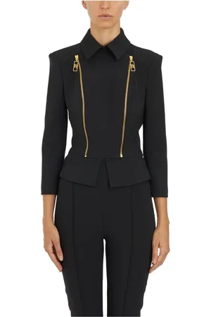 Elisabetta Franchi Jacka, Dam, S, Stretch Crepe Kavaj