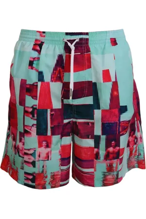 Dsquared2 Badkläder, Herr, M, Polyester, Tryckta badshorts