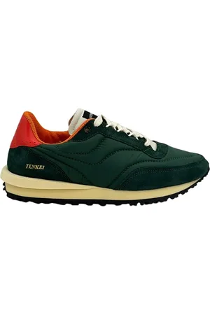 Hidnander Skor, Herr, 42 EU, Läder, Verde Sneaker - Tenkei Track