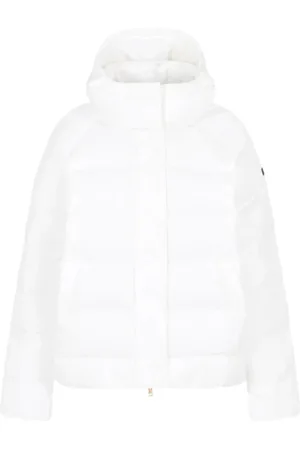 EA7 Jacka, Dam, M, Polyester, Oversize Bomberjacka med logotypbokstäver