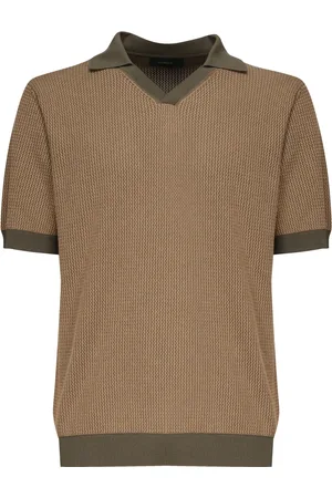 ZANONE Stickade tröjor & koftor, Herr, 2Xl, Bomull, Bomull T-shirts och Polos