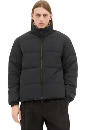 Burberry Jacka, Herr, L, Polyester, Reversibel Rutig Jacka