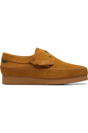 Clarks Skor, Herr, 41 EU, Mocka, Weaver GTX Loafers
