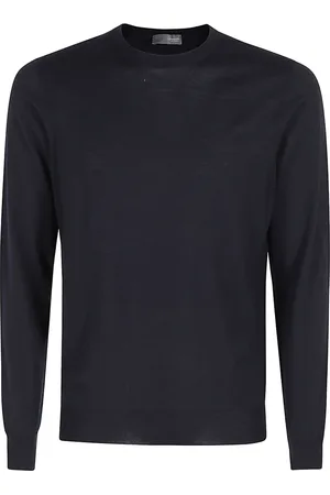 DRUMOHR Stickade tröjor & koftor, Herr, 2Xl, Merinoulltröja Extrafin Krage