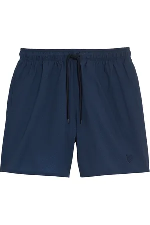 Lyle & Scott Badkläder, Herr, L, Polyester, Geo Motif Tryckta Badshorts