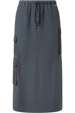 HERNO Kjol, Dam, S, Långkjol med Cargofickor