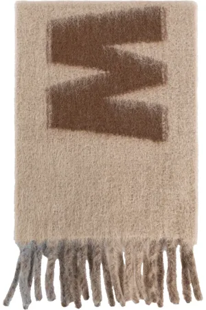 Marni Accessoarer, Dam, ONE Size, Nylon, Sjal med logotyp
