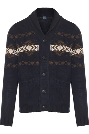 FEDELI Stickade tröjor & koftor, Herr, M, Kashmir, Cashmere Cardigan