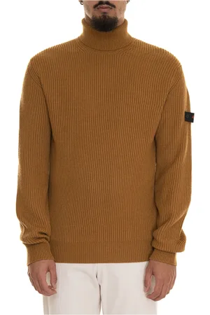 Peuterey Stickade tröjor & koftor, Herr, 2Xl, Stilren Stickad Tröja för Män