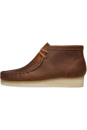 Clarks Skor, Herr, 40 EU, Läder, Wallabee Ankelstövlar