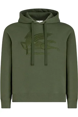 Etro Sweatshirts & Hoodies, Herr, L, Bomull, Stilren Sweatshirt