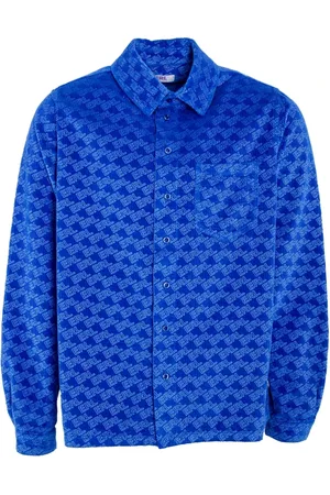 ERL Skjorta, Herr, XL, Corduroy Embossed Overshirt