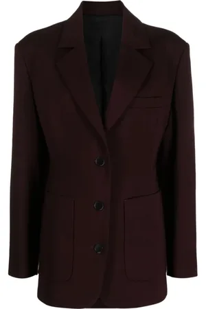 Lanvin Jacka, Dam, S, Nylon, Figursydd, enkelknäppt kavaj