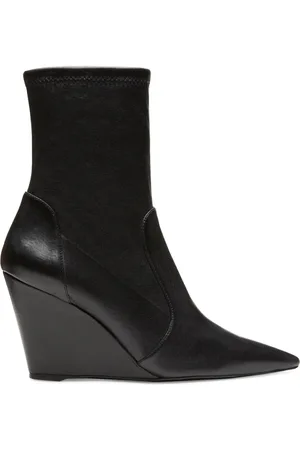 Stuart Weitzman Skor, Dam, 36 EU, Wedge 85 Sock Bootie