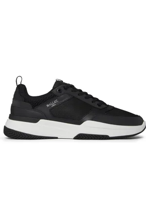 Mallet Skor, Herr, 41 EU, Läder, Radnor Svarta Sneakers
