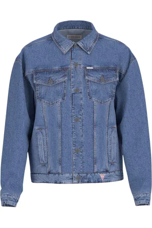 Guess Jacka, Herr, S, Denim, Denim Trucker Jacka