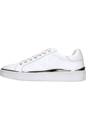 Guess Skor, Dam, 36 EU, Läder, Sneakers Vit