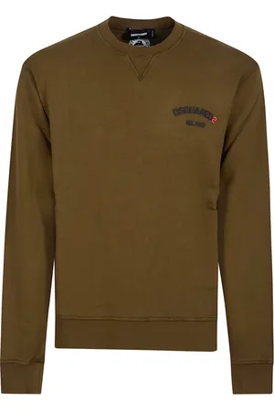 Dsquared2 Sweatshirts & Hoodies, Herr, L, Stilig Sweatshirt för en Cool Passform