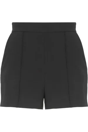 Elisabetta Franchi Shorts, Dam, M, Polyester, Kontrast Piping Stretch Shorts