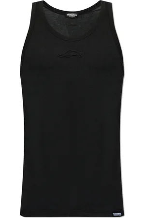 Dsquared2 Topp, Herr, S, Linne, Svart linne från Underwear-kollektionen