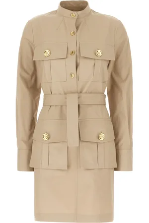 Givenchy Klänning, Dam, M, Bomull, Safari Klänning i Poplin