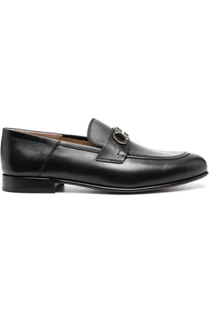 Salvatore Ferragamo Skor, Dam, 35 EU, Mocka, Svarta Mockasiner