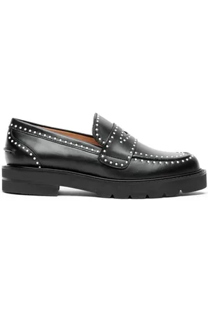 Stuart Weitzman Skor, Dam, 39 EU, Pärlloafers i modern stil