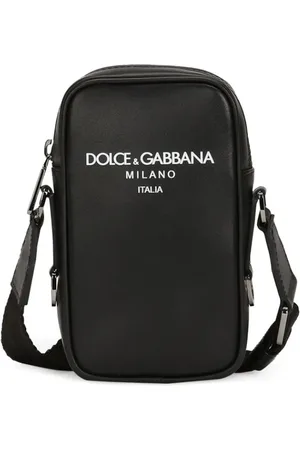 Dolce & Gabbana Väska, Herr, ONE Size, Axelväska med Logotyptryck