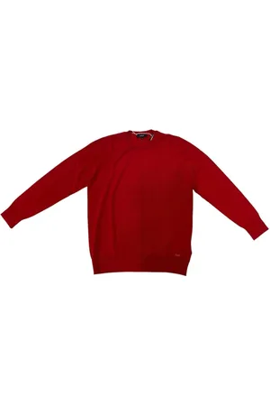 FAY Sweatshirts & Hoodies, Dam, L, Bomull, Långärmad tröja med rund hals