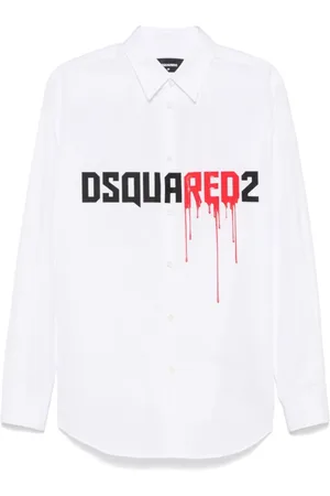 Dsquared2 Skjorta, Herr, XL, Bomull, Casual Skjorta