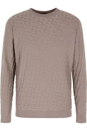 Giorgio Armani Stickade tröjor & koftor, Herr, 4Xl, Sweatshirts