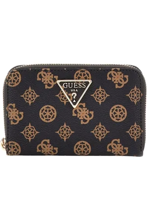 Guess Accessoarer, Dam, ONE Size, Laurel Slg Medium Zip Around Plånbok