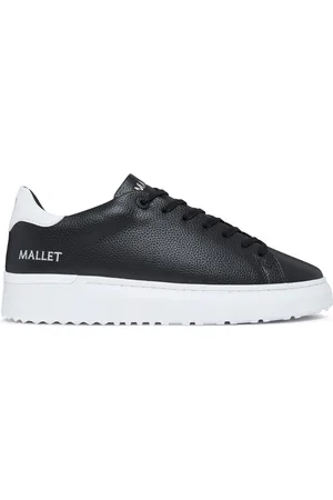 Mallet Skor, Herr, 41 EU, Läder, Grftr Lite White Tab Sneakers