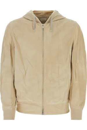 Brunello Cucinelli Sweatshirts & Hoodies, Herr, L, Bomull, Giubbino Zip-through Sweatshirt