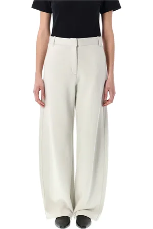 Low Classic Byxor, Dam, M, Bomull, Ljusgrå Cocoon Fit Byxor