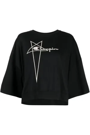 Rick Owens Topp, Dam, M, Bomull, Tommy Tee Cropped