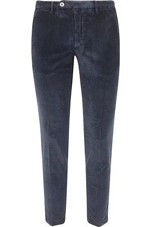 MICHAEL COAL Byxor, Herr, W33, Bomull, Capri Byxor 016 Navy