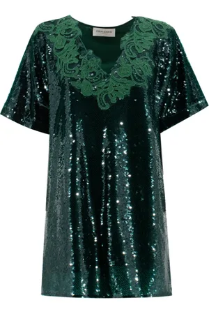 ERMANNO SCERVINO Klänning, Dam, M, Polyester, Sequin Mini Dress