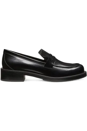 Stuart Weitzman Skor, Dam, 41 EU, Läder, Bold Loafer