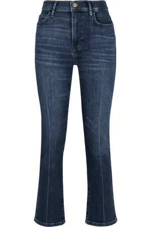 Frame Jeans, Dam, W26, Bomull, Utsvängda jeans i bomull