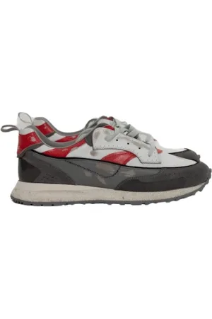 Hidnander Skor, Herr, 44 EU, Läder, Threedome Sneakers