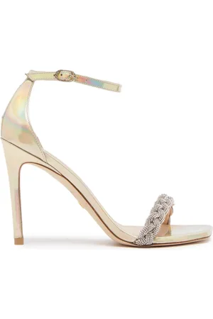 Stuart Weitzman Skor, Dam, 40 1/2 EU, Highshine Sandal