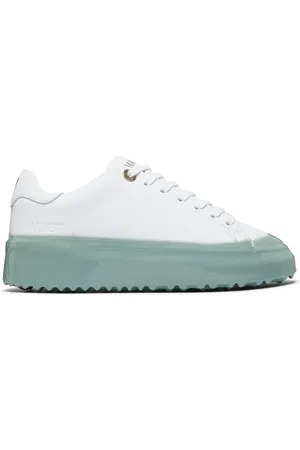 Mallet Skor, Dam, 39 EU, Läder, Sage Dipped Sneakers