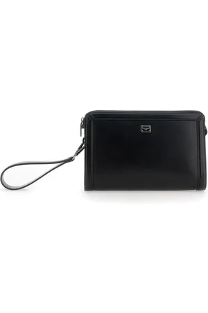 Dolce & Gabbana Väska, Herr, ONE Size, Svarta Väskor Targhetta Mini