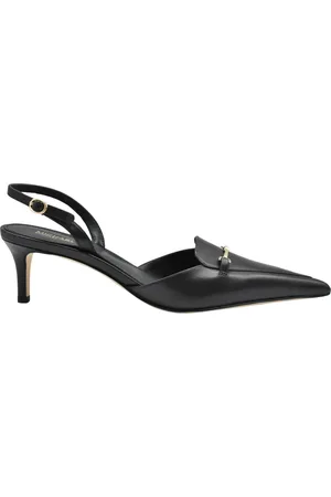 Michael Kors Skor, Dam, 38 EU, Svarta Spetsiga Skor Elegant Stil